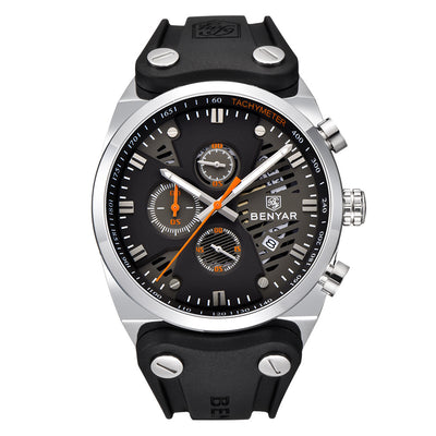 Reloj Deportivo Impermeable Binya Benyar para Hombre - Cuarzo Resistente - Image 12