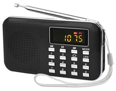 Mini Radio Portátil L218 con Reproductor MP3 - Sonido Claro y Fácil de Usar - Image 3