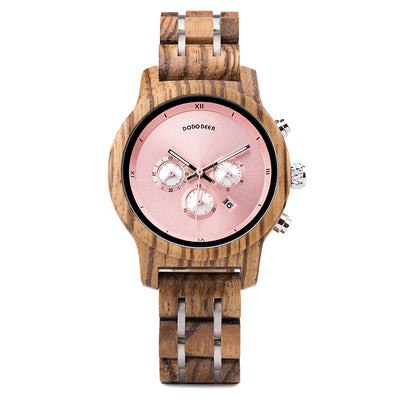 Reloj de Cuarzo con Madera Natural - Image 14
