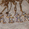 26 English Crown Letter Necklace Female Clavicle Chain B