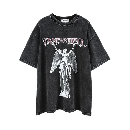 Camiseta Estampada de Manga Corta para Hombre