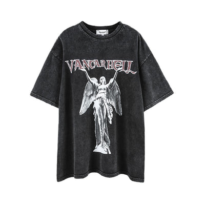 Camiseta Estampada de Manga Corta para Hombre