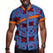 Camisa Bazin Riche de manga corta para hombre