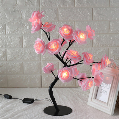 Luz LED Árbol Decorativo Pequeño Rosa - Image 4