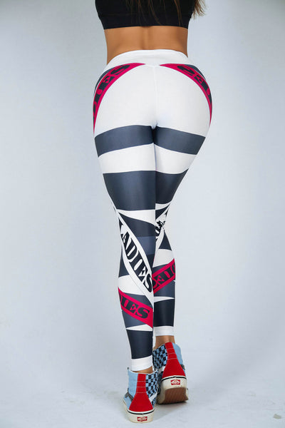 Mallas de Yoga con Estampado Alfabético - Image 3