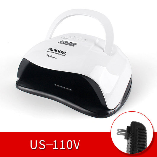 Lámpara LED de 80W para Uñas de Gel - Secador Profesional de Terapia Luminosa