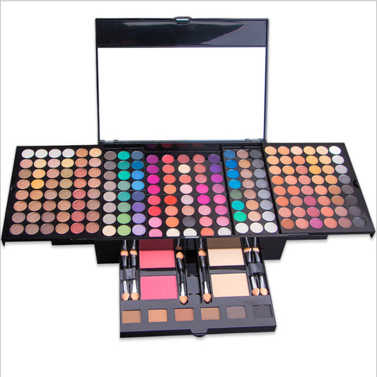 Paleta de 194 Sombras Oculares Perladas y Mate Profesional
