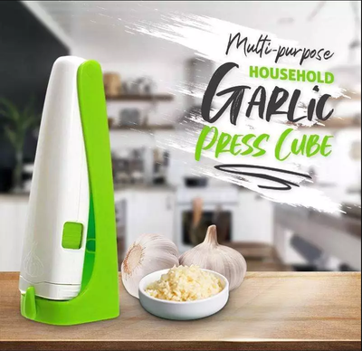 Prensador de Ajo Multifunción Cubo Cortador de Ajo
