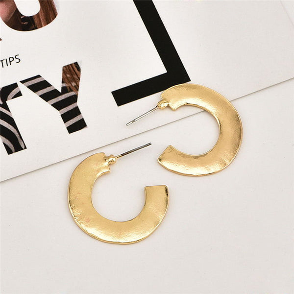 Aretes Vintage Luna Dorada - Diseño Minimalista Elegante - Image 4