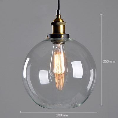 Lámpara Colgante Nórdica Minimalista de Vidrio para Comedor - Image 28