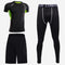 Conjunto Deportivo de 3 Piezas para Hombre - Playera Manga Corta