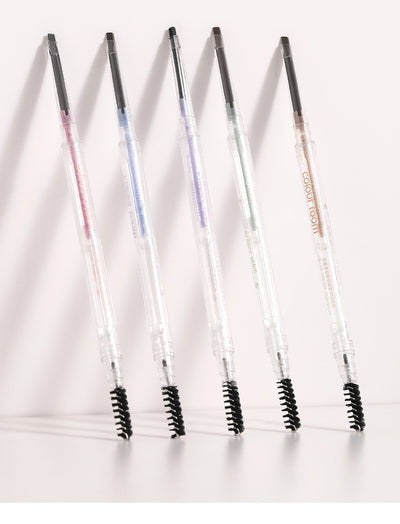 Lápiz de Cejas Doble Punta Ultrafino Impermeable de Larga Duración - Image 17