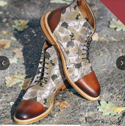 Botas Martin de Caña Baja con Cordones Frontales para Hombre - Image 4