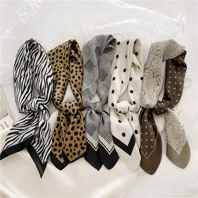 Pañuelo Retro Estampado Versátil para Mujer - Image 2