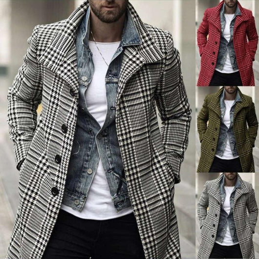 Abrigo de Lana para Hombre - Chaqueta Elegante y Cálida - Image 6