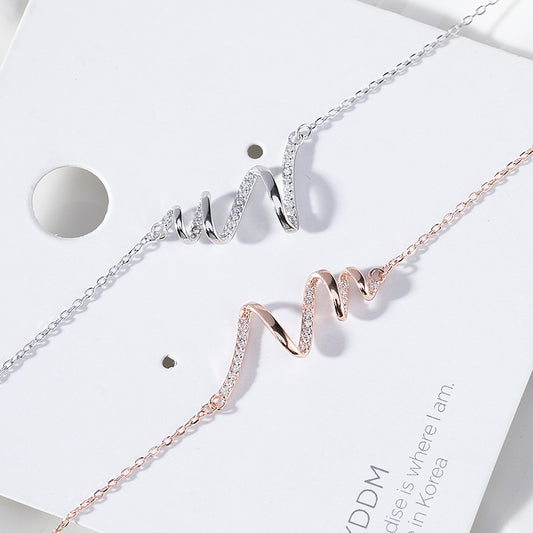 Collar Latido del Corazón en Plata 925
