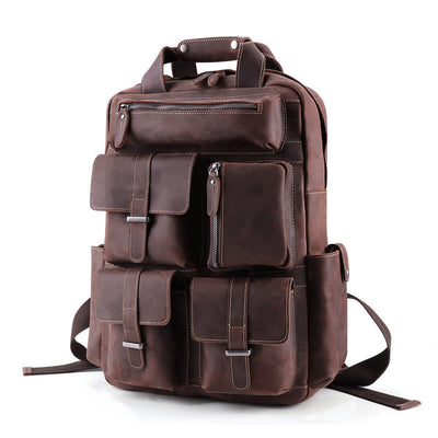 Bolsa de Cuero Crazy Horse Retro para Hombre - Image 13