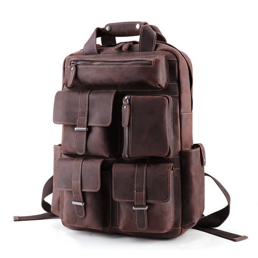 Bolsa de Cuero Crazy Horse Retro para Hombre - Image 13