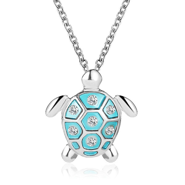 Collar de Tortuga Delicado para Clavícula