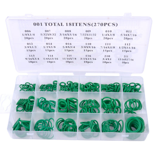 Anillo O-ring Verde para Aire Acondicionado 270PC