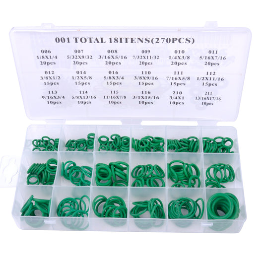 Anillo O-ring Verde para Aire Acondicionado 270PC