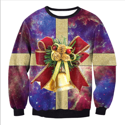 Suéter Navideño Divertido Santa Elfo Vacaciones para Hombre y Mujer - Image 18