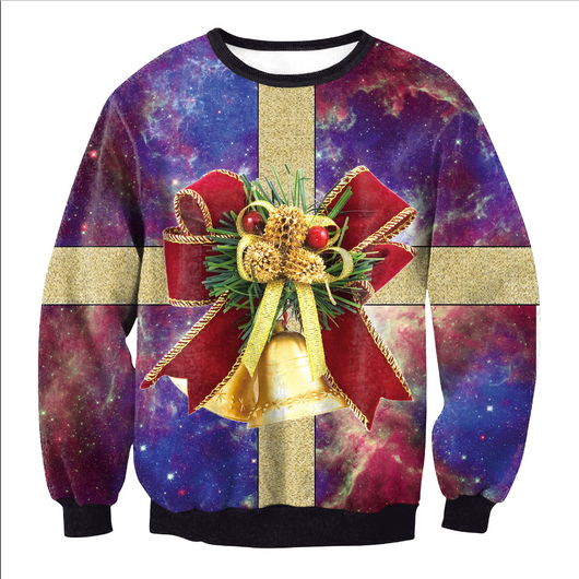 Suéter Navideño Divertido Santa Elfo Vacaciones para Hombre y Mujer - Image 18