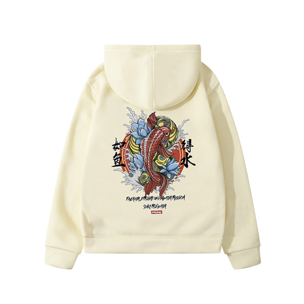 Sudadera Hip Hop Ukiyoe - Streetwear Urbano para Hombre