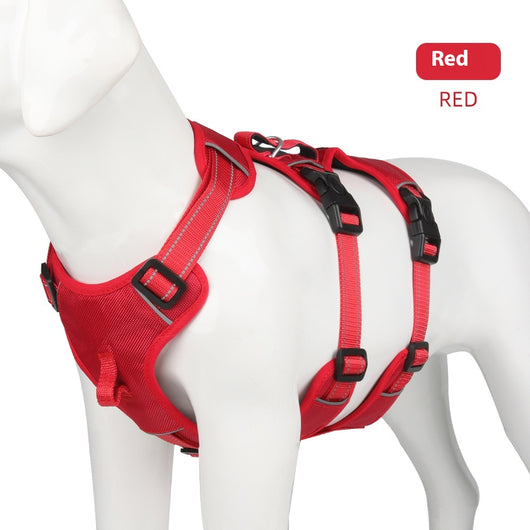 Arnés de Pecho Antiescape para Perros Grandes con Cuerda de Tela Oxford - Image 6