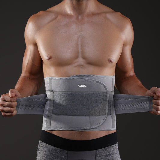 Cinturón de Soporte Lumbar Ajustable para Deportes y Levantamiento de Pesas