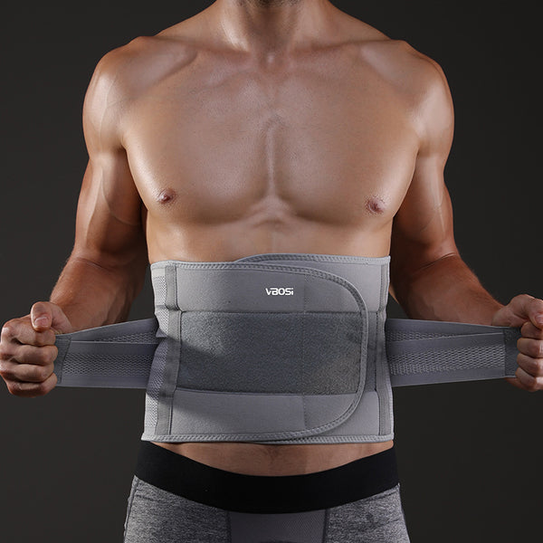 Cinturón de Soporte Lumbar Ajustable para Deportes y Levantamiento de Pesas