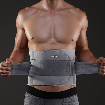 Cinturón de Soporte Lumbar Ajustable para Deportes y Levantamiento de Pesas