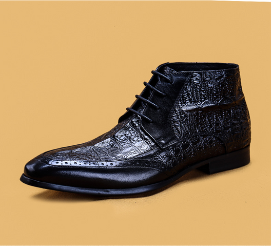 Botas Martin de Cuero Genuino para Hombre - Primera Capa - Image 6