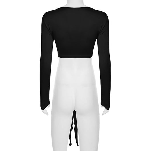 Blusa Escotada Manga Larga Pure Desire - Diseño Seductor y Versátil - Image 17