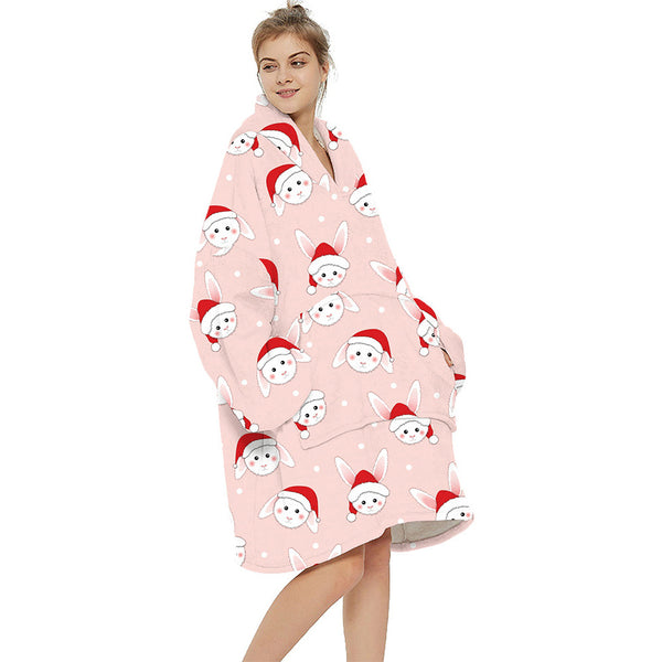 Sudadera Manta Cálida Estampada para Relajarse