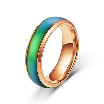 Anillo Termocromático de Acero Inoxidable - Cambia de Color con tu Estado de Ánimo - Image 10