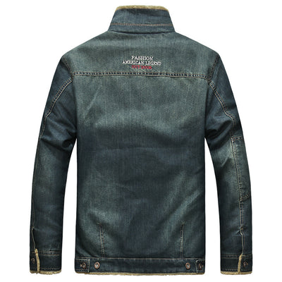 Chaqueta de Denim 100% Algodón - Estilo Clásico Versátil - Image 3