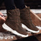 Botas de Nieve Largas en Terciopelo para Mujer Talla Grande