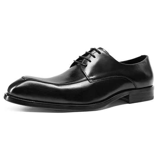 Zapatos de Cuero Puntiagudos Hechos a Mano Estilo Británico para Hombre - Image 14