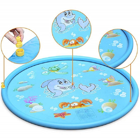 Tapete Inflable para Juegos de Agua - Aspersor Refrescante para Niños - Image 12
