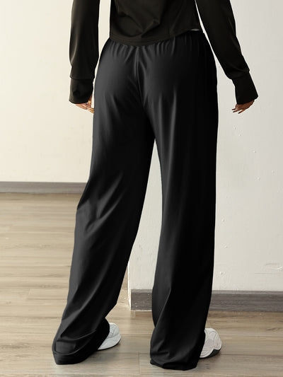 Pantalones Deportivos Mujer Cintura Ajustable Contraste de Colores - Image 20