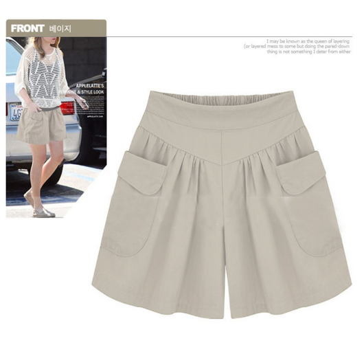 Shorts Holgados Talla Plus XL - Cintura Elástica Verano Casual - Image 13