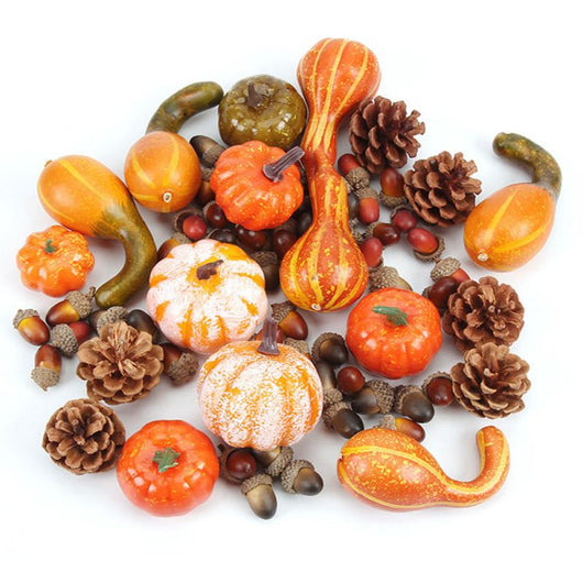 Decoraciones de Calabaza para Acción de Gracias