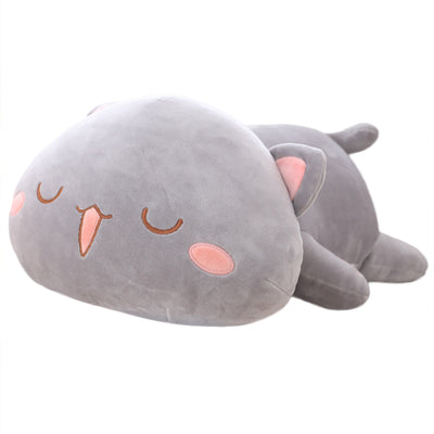 Gatito Acostado de Peluche Suave - Image 5