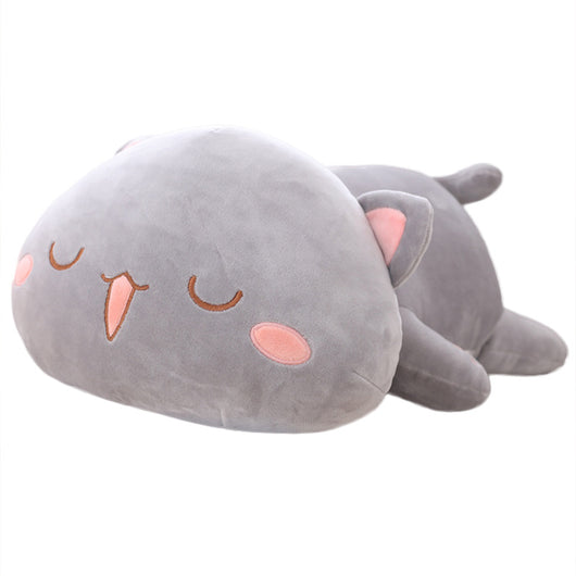 Gatito Acostado de Peluche Suave - Image 5