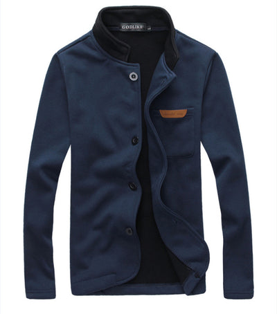 Chaqueta de Cuero para Hombre Versátil y Minimalista