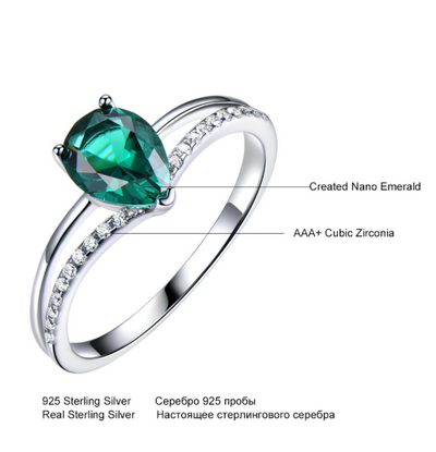 Anillo Esmeralda Elegante - Image 3