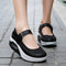 Zapatos de plataforma con suela suave y cómoda
