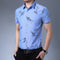 Camisa Estampada de Manga Corta para Hombre