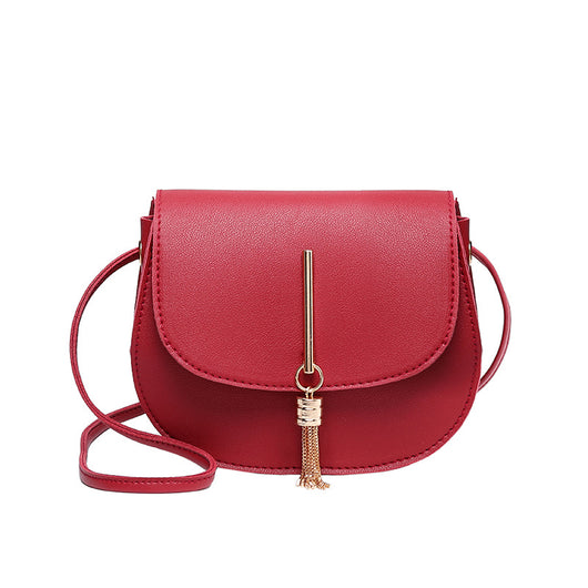 Bolso de Hombro Redondo con Borlas para Mujer - Image 3